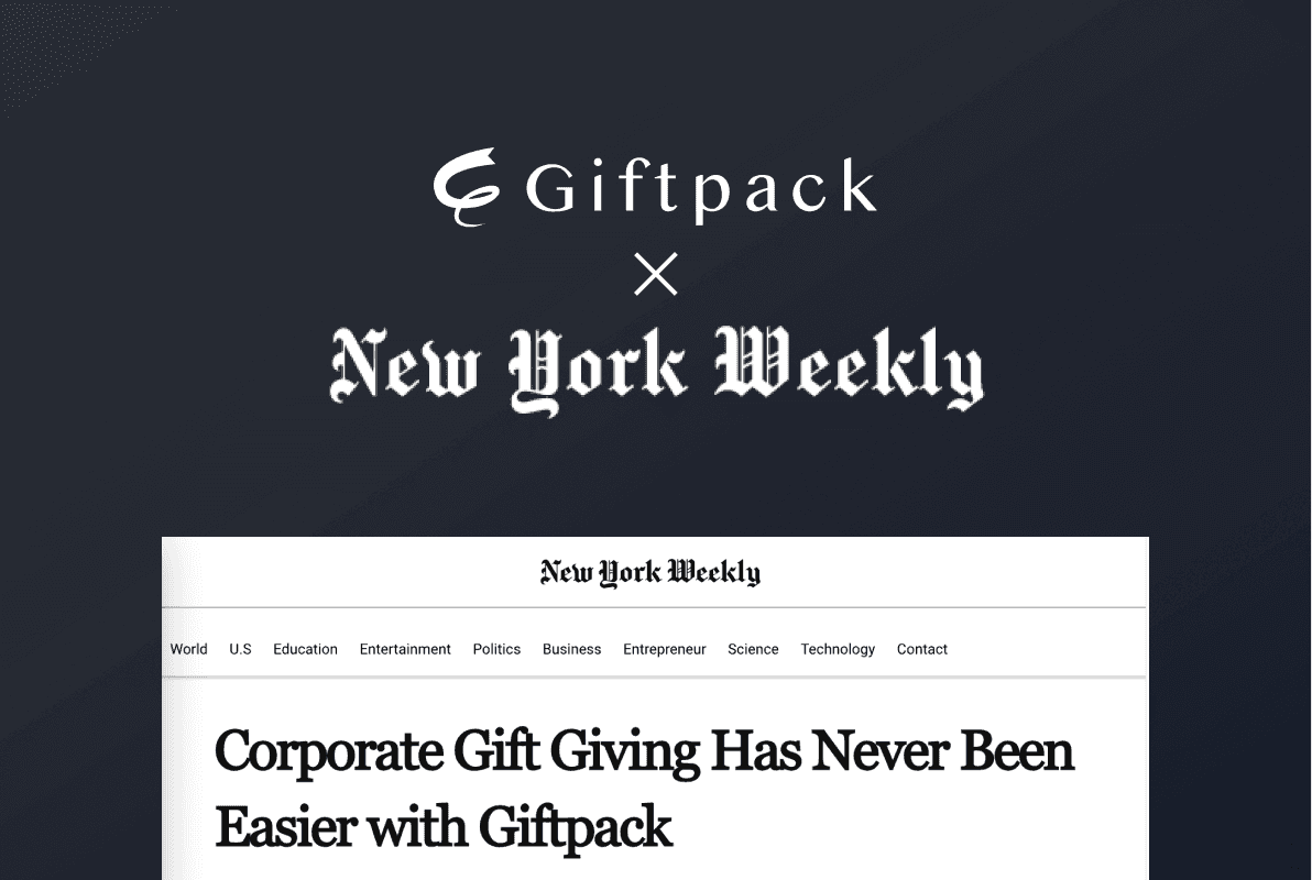 Giftpack Is Featured on New York Weekly!