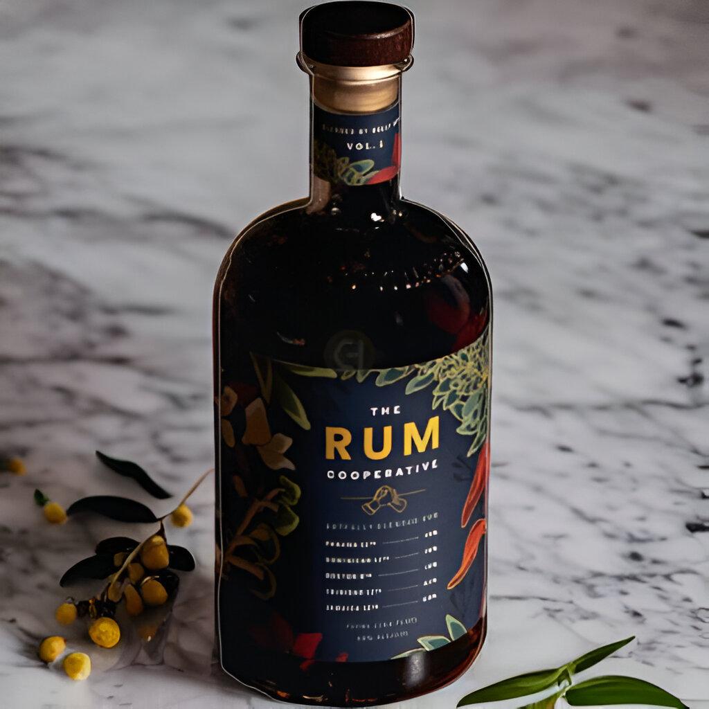The Rum Cooperative has 10% of its own rum in this blend; the other 90% comes from Central American and the Caribbean.