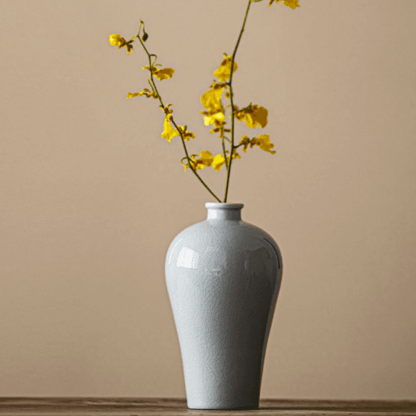Ru kiln azure glazed vase