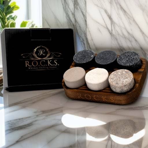 The Original Rocks Whiskey Chilling Stones