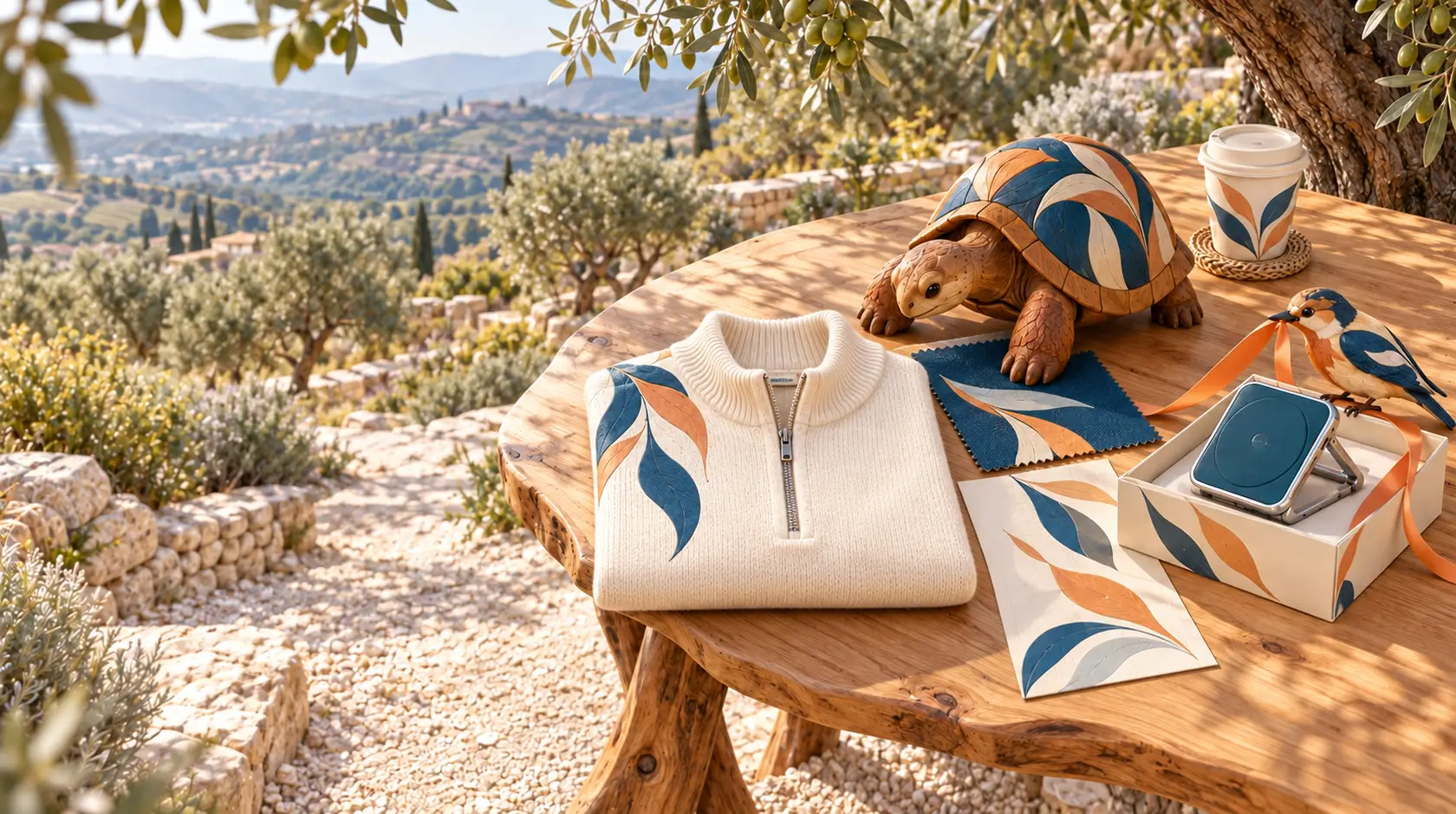 Concept coordinated apparel and packaging